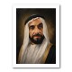 Sheikh Zayed Bin Sultan Al Nahyan Classic Royal Portrait