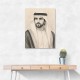 Sheikh Hamdan bin Mohammed bin Rashid Al Maktoum Pencil Sketch Style Portrait