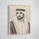 Sheikh Hamdan bin Mohammed bin Rashid Al Maktoum Pencil Sketch Style Portrait