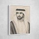 Sheikh Hamdan bin Mohammed bin Rashid Al Maktoum Pencil Sketch Style Portrait