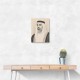 Sheikh Khaled bin Mohamed bin Zayed Al Nahyan 1 Pencil Sketch Style Portrait
