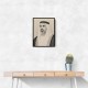 Sheikh Khaled bin Mohamed bin Zayed Al Nahyan 1 Pencil Sketch Style Portrait