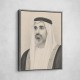 Sheikh Khaled bin Mohamed bin Zayed Al Nahyan 1 Pencil Sketch Style Portrait