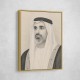 Sheikh Khaled bin Mohamed bin Zayed Al Nahyan 1 Pencil Sketch Style Portrait