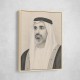 Sheikh Khaled bin Mohamed bin Zayed Al Nahyan 1 Pencil Sketch Style Portrait