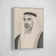 Sheikh Khaled bin Mohamed bin Zayed Al Nahyan 1 Pencil Sketch Style Portrait