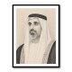 Sheikh Khaled bin Mohamed bin Zayed Al Nahyan 1 Pencil Sketch Style Portrait