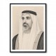 Sheikh Khaled bin Mohamed bin Zayed Al Nahyan 1 Pencil Sketch Style Portrait