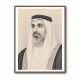 Sheikh Khaled bin Mohamed bin Zayed Al Nahyan 1 Pencil Sketch Style Portrait