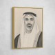 Sheikh Khaled bin Mohamed bin Zayed Al Nahyan Pencil Sketch Style Portrait