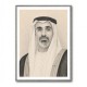 Sheikh Khaled bin Mohamed bin Zayed Al Nahyan Pencil Sketch Style Portrait