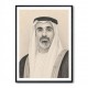 Sheikh Khaled bin Mohamed bin Zayed Al Nahyan Pencil Sketch Style Portrait