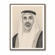 Sheikh Khaled bin Mohamed bin Zayed Al Nahyan Pencil Sketch Style Portrait