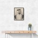 Sheikh Mohammed bin Rashid Al Maktoum 1 Pencil Sketch Style Portrait