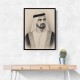 Sheikh Mohammed bin Rashid Al Maktoum 1 Pencil Sketch Style Portrait