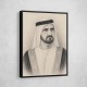Sheikh Mohammed bin Rashid Al Maktoum 1 Pencil Sketch Style Portrait