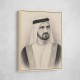 Sheikh Mohammed bin Rashid Al Maktoum 1 Pencil Sketch Style Portrait