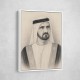 Sheikh Mohammed bin Rashid Al Maktoum 1 Pencil Sketch Style Portrait
