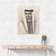 Sheikh Mohammed Bin Zayed Al Nahyan 1 Pencil Sketch Style Portrait