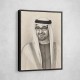 Sheikh Mohammed Bin Zayed Al Nahyan 1 Pencil Sketch Style Portrait