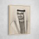 Sheikh Mohammed Bin Zayed Al Nahyan 1 Pencil Sketch Style Portrait