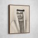 Sheikh Mohammed Bin Zayed Al Nahyan 1 Pencil Sketch Style Portrait