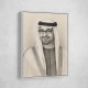 Sheikh Mohammed Bin Zayed Al Nahyan 1 Pencil Sketch Style Portrait