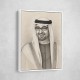 Sheikh Mohammed Bin Zayed Al Nahyan 1 Pencil Sketch Style Portrait