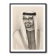 Sheikh Mohammed Bin Zayed Al Nahyan 1 Pencil Sketch Style Portrait