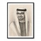 Sheikh Mohammed Bin Zayed Al Nahyan 1 Pencil Sketch Style Portrait