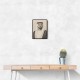 Sheikh Mohammed Bin Zayed Al Nahyan Pencil Sketch Style Portrait
