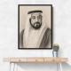 Sheikh Khalifa Bin Zayed Al Nahyan Pencil Sketch Style Portait