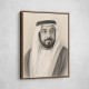 Sheikh Khalifa Bin Zayed Al Nahyan Pencil Sketch Style Portait