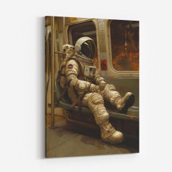 Spaced Out On The Subway