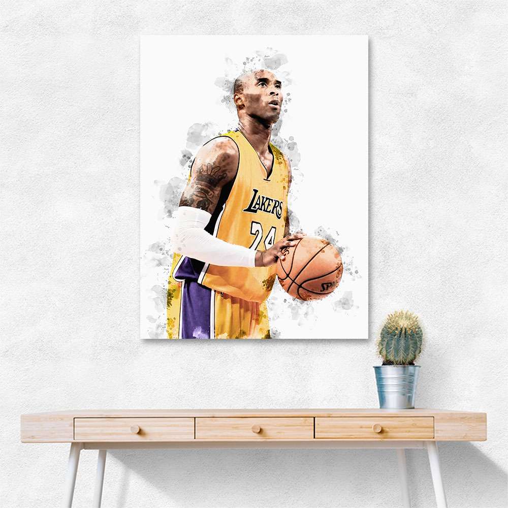 Kobe Bryant Abstract