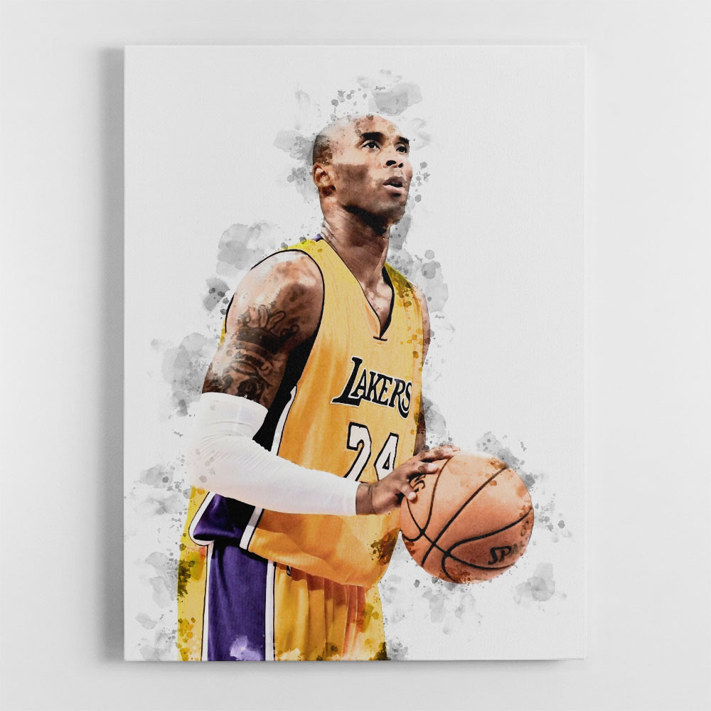 Kobe Bryant Abstract