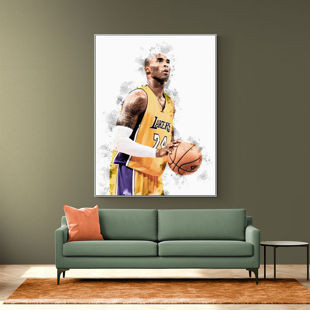 Kobe Bryant Abstract