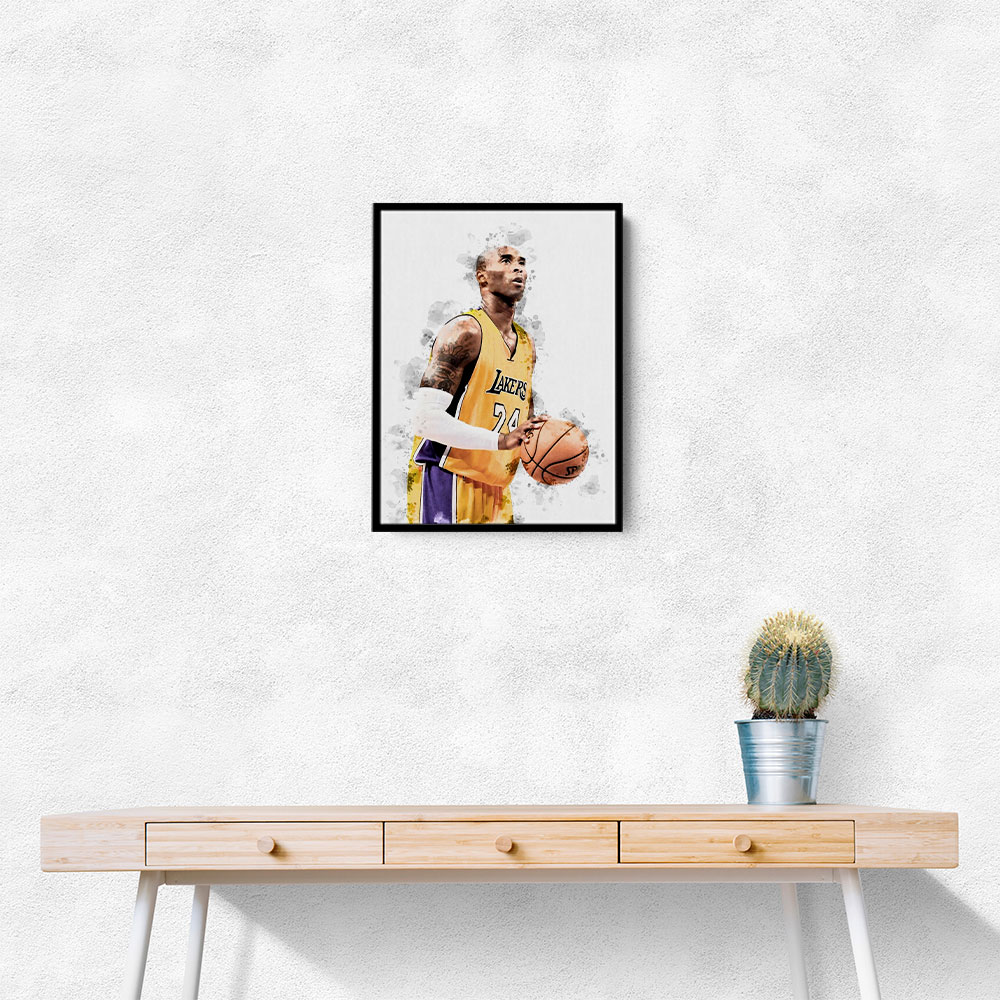 Kobe Bryant Abstract