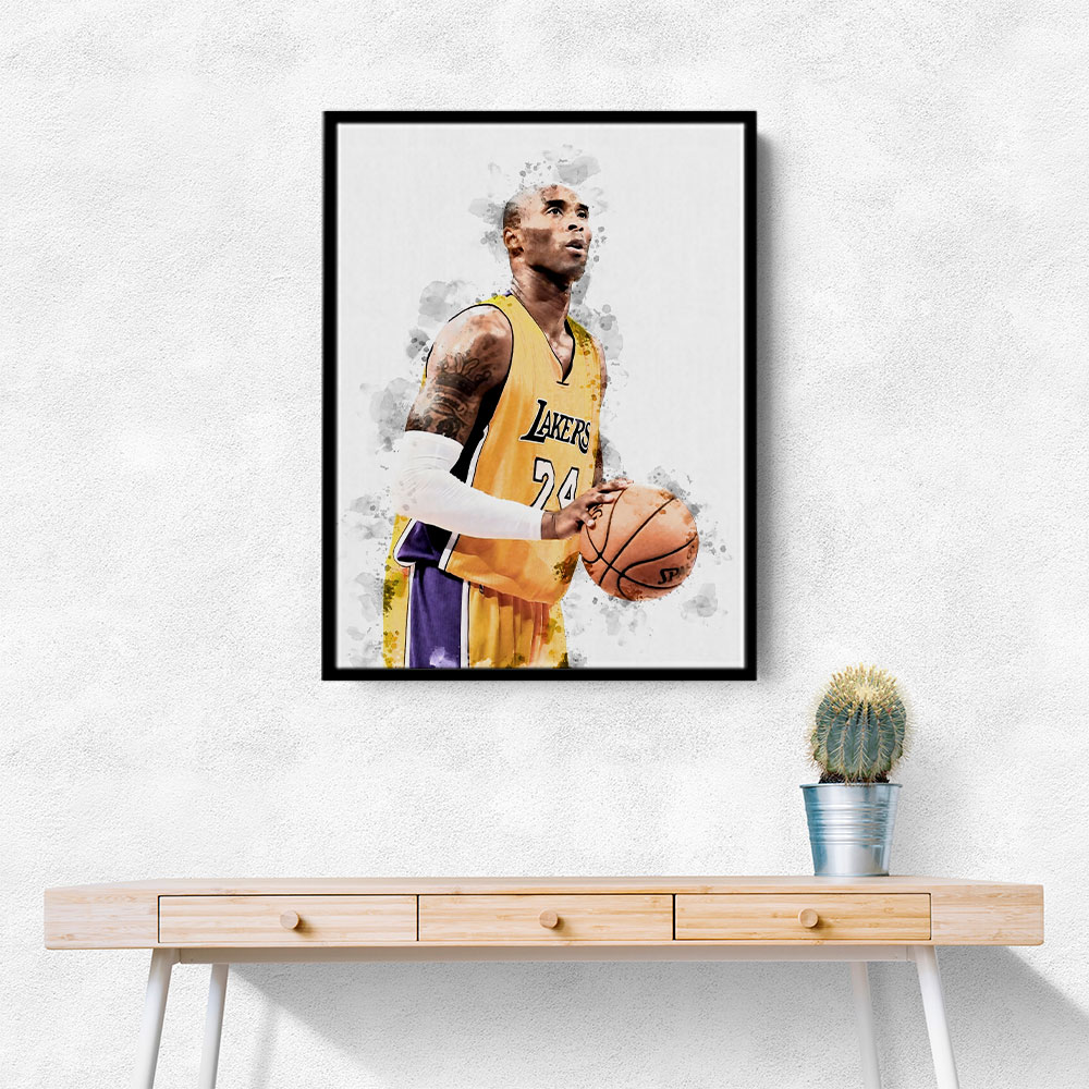 Kobe Bryant Abstract