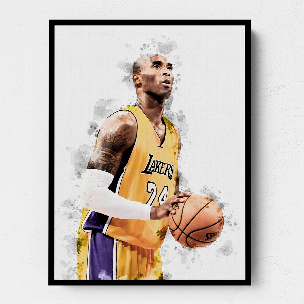 Kobe Bryant Abstract