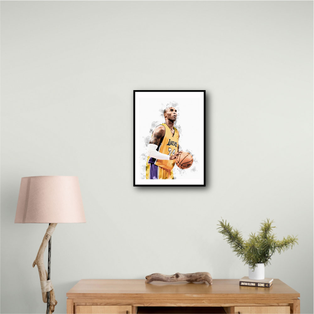 Kobe Bryant Abstract