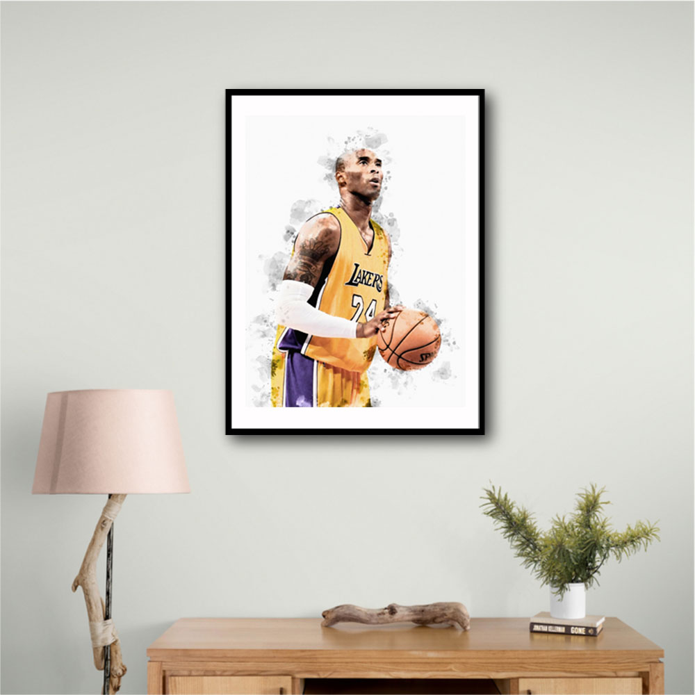 Kobe Bryant Abstract