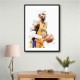 Kobe Bryant Abstract