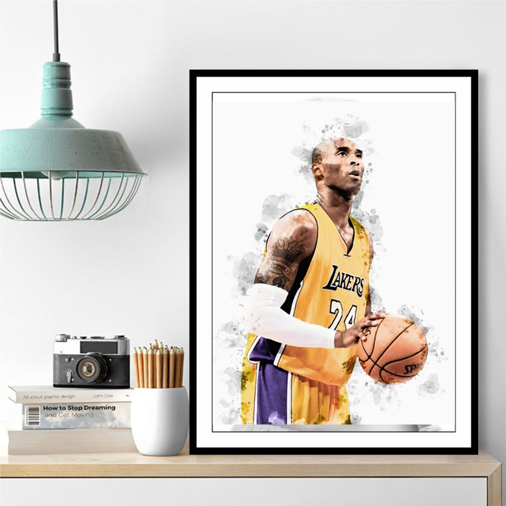 Kobe Bryant Abstract