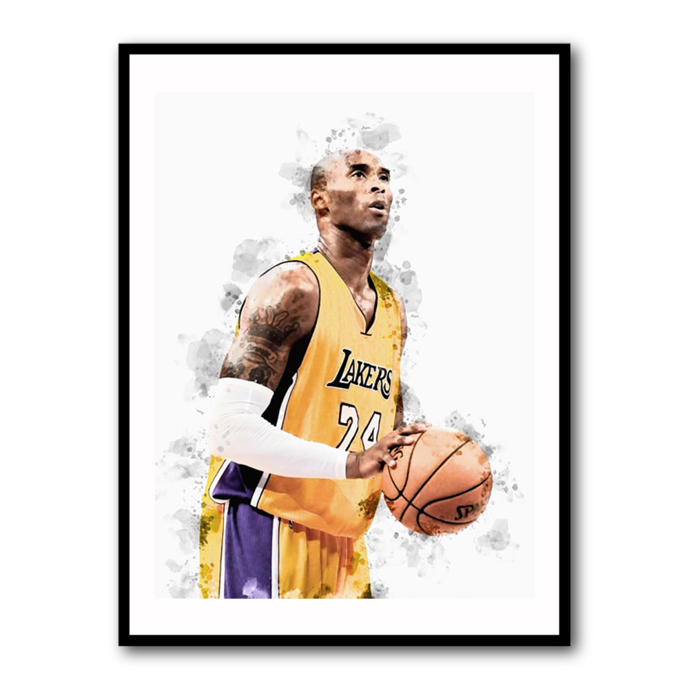 Kobe Bryant Abstract