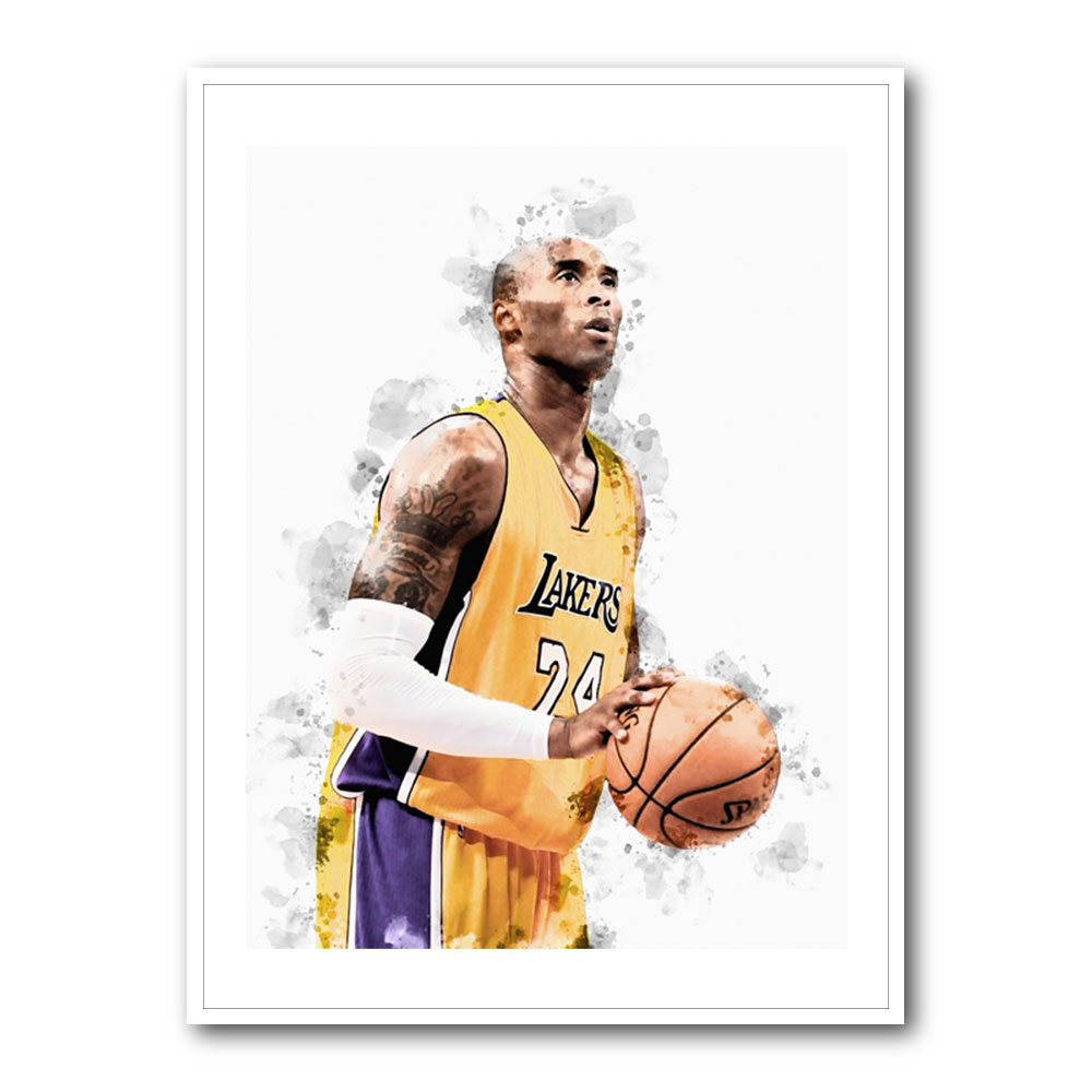 Kobe Bryant Abstract