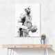 Kobe Bryant Mono Abstract