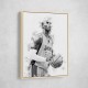 Kobe Bryant Mono Abstract