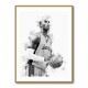 Kobe Bryant Mono Abstract