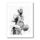 Kobe Bryant Mono Abstract